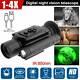 1-4x Zoom Ir 850nm Night Vision Monocular Rifle Scope Sights Telescope Hunting