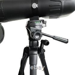 20-60x60 Spotting Scope Telescope Adjustable Focus Bird Watching Wildlife Nature