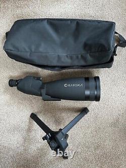 30-90X100MM WP GLADIATOR SPOTTING SCOPE, excellent cond, c/w case + small tripod