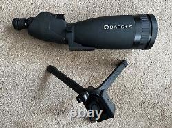 30-90X100MM WP GLADIATOR SPOTTING SCOPE, excellent cond, c/w case + small tripod