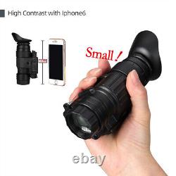 3X Night Vision Scope PSV-14 Monocular IR Hunting Helmet Telescope Camera &Mount