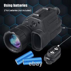 3X Night Vision Scope PSV-14 Monocular IR Hunting Helmet Telescope Camera &Mount