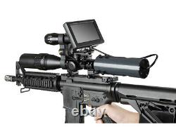 4.3 Rifle Scope Sight 1080P Camera 850nm IR Night Vision Telescopic Hunting