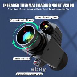 4K Handheld Infrared Night Vision dual-Telescopic Scope Scope 1.5km thermography