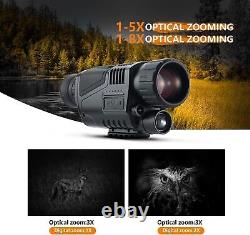 5x40 Infrared IR Night Vision Digital Video Camera Monocular Scope Telescope NEW