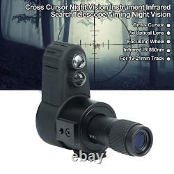 7X Mag. 850nm IR Night Vision Monocular Cross Cursor Infrared Scope Telescope UK
