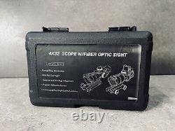 ACOG 4x32 Illuminated Scope Fibre Optic Sight Airsoft