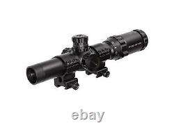 ASG Strike Systems Short Dot Illuminated Scope 1-4x24 DMR Red Green Dot Sight