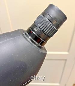 BRESSER 25-75X90 ZOOM SPOTTING SCOPE AND TRIPOD as-new condition