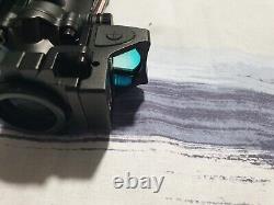 Black ACOG TA31 RMR 4x32 Illuminated Fibre Optic Sight Scope with RMR