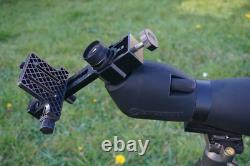 Bresser 25-75 x90mm Zoom Spotting Scope, Tripod, Camera Mount & Bag