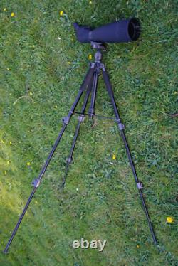 Bresser 25-75 x90mm Zoom Spotting Scope, Tripod, Camera Mount & Bag
