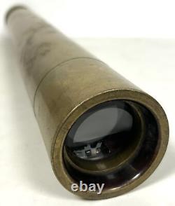 British WWI Era 1918 Dated GS Telescope 8 Observer Artillery Sighting Scope