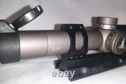 Bronze EO 1.2-6x24 Ultra Compact SFP Scope + Standard Mount 22. LR Airsoft