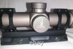 Bronze EO 1.2-6x24 Ultra Compact SFP Scope + Standard Mount 22. LR Airsoft