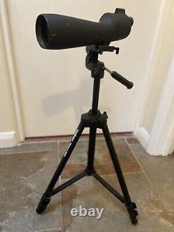 Bushnell Spacemaster spotting scope and Velbon Victory 350 tripod