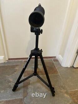 Bushnell Spacemaster spotting scope and Velbon Victory 350 tripod