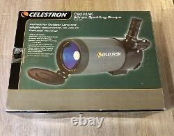 CELESTRON C90 90mm Spotting Scope (model 52265) with extras