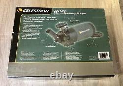 CELESTRON C90 90mm Spotting Scope (model 52265) with extras