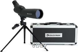 Celestron 52223 60x Zoom 45 Degree Spotting Scope Telescope Waterproof + Tripod