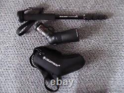 Celestron Hummingbird ED spotting scope and monopod