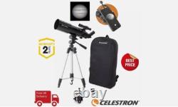 Celestron Travel Scope 80 Portable Telescope with Backpack & Smartphone Adapter