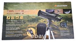 Celestron Travel Scope 80 Portable Telescope with Backpack & Smartphone Adapter