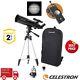 Celestron Travel Scope 80mm F/5 Az Refractor Telescope 22030 (uk Stock)