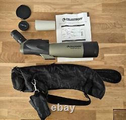 Celestron Ultima 20-60x80mm Angled Zoom Refractor Spotting Scope