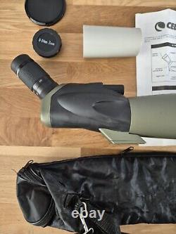 Celestron Ultima 20-60x80mm Angled Zoom Refractor Spotting Scope