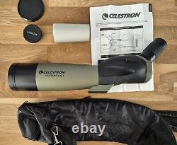 Celestron Ultima 20-60x80mm Angled Zoom Refractor Spotting Scope