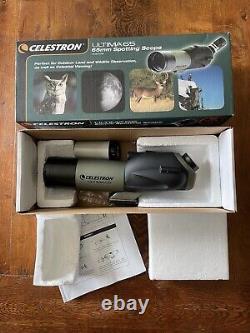 Celestron Ultima 65 18-55 Birdwatching Spotting Scope With Eyepiece & Tripod Box