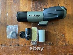 Celestron Ultima 65 18-55 Birdwatching Spotting Scope With Eyepiece & Tripod Box