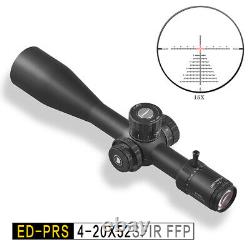 DISCOVERY ED-PRS 4-20X52SFIR FFP ZERO STOP Hunting Rifle Scope Telescopic Sight