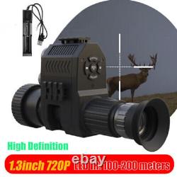 Digital 850nm Laser IR Night Vision Sight Scope Telescope 720P Hunting Camera