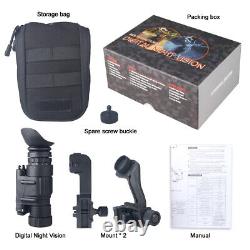 Digital Night Vision Rifle Scope Monocular Binocular IR Helmet Telescope PSV14