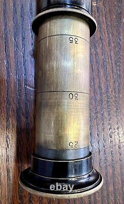 Dolland London Telescope Antique Maritime Brass Nautical Vintage Spyglass Scope