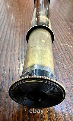 Dolland London Telescope Antique Maritime Brass Nautical Vintage Spyglass Scope