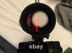 ELCAN Spector DR Style 1-4X Illuminated Scope Red Dot Sight Brown