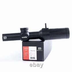 Evolution Gear VUDU 1-6X24mm FFP LPVO Scope SR1 Red Cross Reticle Illuminated