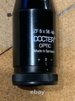 German made Docter 8x56 telescopic sight 1 inch tube Heavy post stalking