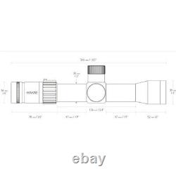 HAWKE AIRMAX TOUCH 3-12x32 30mm SIDE FOCUS ZERO EYE RELIEF AMX IR SCOPE #13260