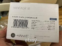 Hawke 14251 Vantage 4-12x50 Rimfire 22 Subsonic Rifle Scope