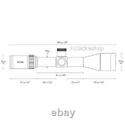 Hawke 4-16x50 Vantage 30 Side Focus Wide Angle Illuminated Rifle Scope 14296