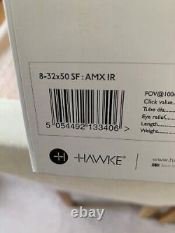 Hawke Airmax 30 8-32x50 SF IR AMX Mil Dot Reticle