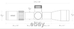Hawke Airmax 30 SF 3-12x40 Compact AMX IR MRAD Reticle Scope 13200