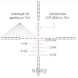 Hawke Airmax 30 SF 3-12x40 Compact AMX IR MRAD Reticle Scope 13200