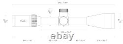 Hawke Airmax 30 SF 6-24x50 FFP AMX IR MRAD Reticle Scope 13352