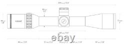 Hawke Sidewinder 30 SF 4.5-14x44 10x Half Mil 17140 Telescopic Sight Scope