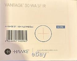 Hawke Vantage 30 4-16x50 WA IR SF MRAD 10x Mil Dot 14296 Free Sun Shade